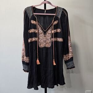 Free People | Dresses | Free People Wind Willow Embroidery Long Sleeve Mini Dress Small Navy Pink | Poshmark Free People | Dresses | Free People Wind Willow Embroidery Long Sleeve Mini Dress Small Navy Pink | Poshmark